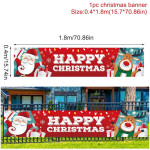 Merry Christmas Banner Garden Christmas Ornaments Tree Christmas Decor For Home 2021 Happy New Year Gift 2022.