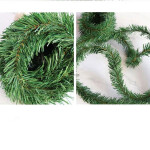 5.5m Christmas Garland Green Rattan Wreath Christmas Decor Home Xmas Party Artificial Xmas Tree Rattan Banner .