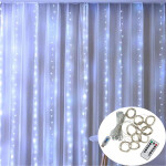 Christmas Lights Curtain Garland Merry Christmas Decorations for Home Christmas Ornaments Xmas Gifts.