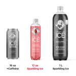 Sparkling Ice, Strawberry Watermelon Sparkling Water, Zero Sugar Flavored Water, with Vitamins and Antioxidants, Low Calorie Beverage, 17 fl oz Bottles (Pack of 12)