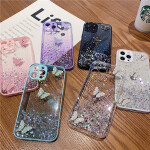 Fashion  Butterfly Female Soft Case For Iphone 11 12 Pro Max Mini 7 8 Plus Xr X Xs Max.