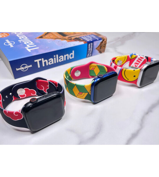 Apple Watch Strap Silicone Band Replacement 38mm 40mm 42mm 44mm Series 3 4 5 6 7 SE.