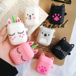 For AirPods Case Cute Biscuits Earphone Cases For Airpods 2 Funny Protect Cover.