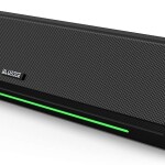 Computer Speakers, Dynamic RGB Computer Sound Bar, HiFi Stereo Bluetooth 5.0 & 3.5mm Aux-in Connection, USB Powered Comp