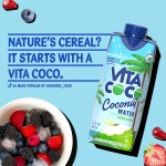 Vita Coco Coconut Water, Pure Organic | Refreshing Coconut Taste | Natural Electrolytes | Vital Nutrients | 11.1 Oz (Pac