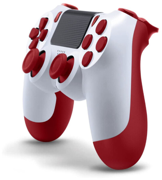 PS4 Wireless Controller Remote Gamepad Compatible White & Red