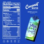 Vita Coco Coconut Water, Pure Organic | Refreshing Coconut Taste | Natural Electrolytes | Vital Nutrients | 11.1 Oz (Pac