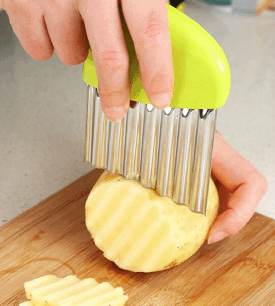 Potato Cutter Chips French Fry Maker Peeler Cut Dough Fruit Vegetable Kitchen Accessories Tool