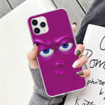 3D Funny Face Transparent  Cover For Samsung Galaxy