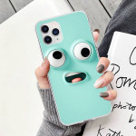 3D Funny Face Transparent  Cover For Samsung Galaxy