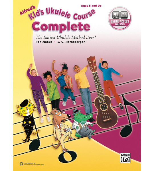 Alfred's Kid's Ukulele Course Complete The Easiest Ukulele Method Ever