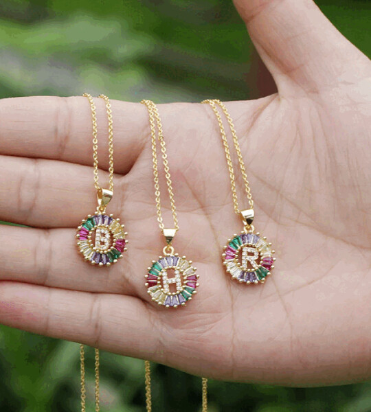 Platinum Plated Cubic Zirconia Shape Halo Pendant Necklace Earrings Gifts for Women