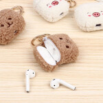 Earphone Case Cute Silicone Headphone Box Lovely Cartoon Earphone Protector Fur Cover For Apple Airpods 1 2 Pro.