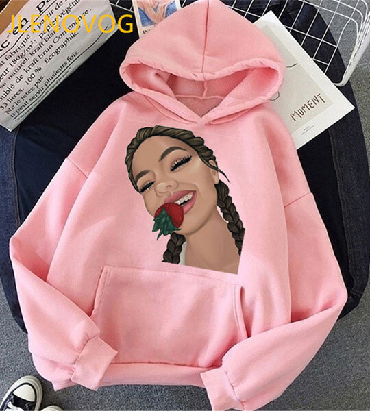 Girl magic hoodies women melanin poppin sweatshirt women BLM velcet thick wning coat winter autumn clothes.