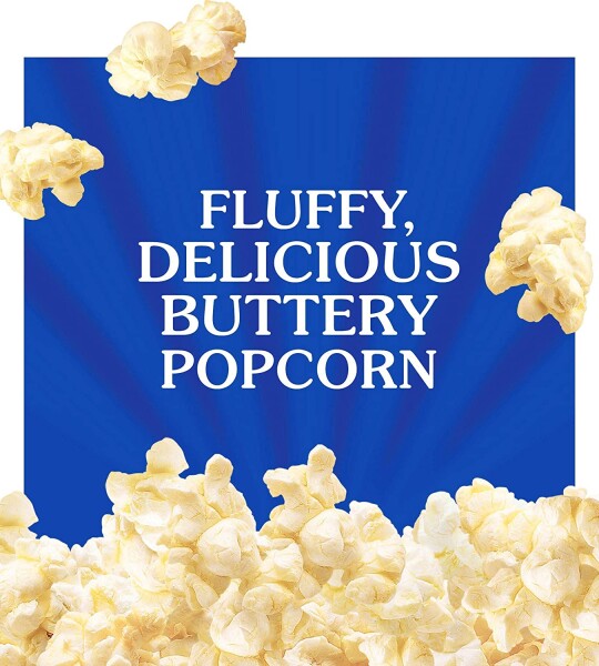 ACT II Butter Microwave Popcorn, 3-Count, 1.6-oz. Mini Bags (Pack of 12)