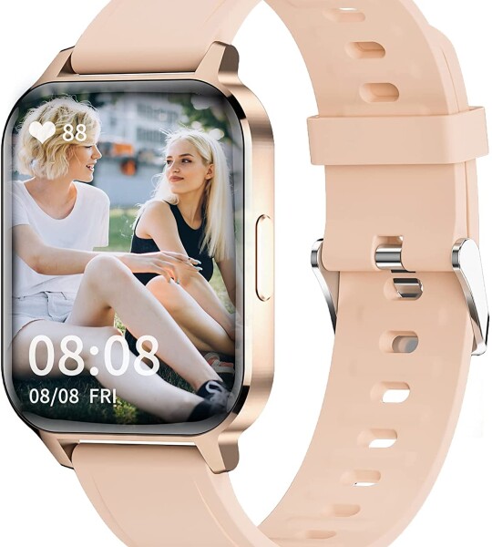 Smart Watch for Women, Smartwatch for Android and iOS Phones IP68 Waterproof Fitness Tracker