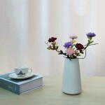 Ceramic Flower Vase Minimalism Style for Modern Table Shelf Home Decoration