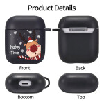 Apple Airpods 1 2 Earphone Coque Soft Fundas Case Covers Earpods Airpod 1 2 Box Bag New Year.