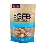 The GFB Gluten Free Protein Bites, Coconut + Cashew, 4 Ounce, Vegan, Dairy Free, Non GMO, Soy Free