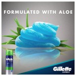 Gillette Series 3X Sensitive Shave Gel, 6 Count, 7oz Each, Hydrates, Protects and Soothes Sensitive Skin.