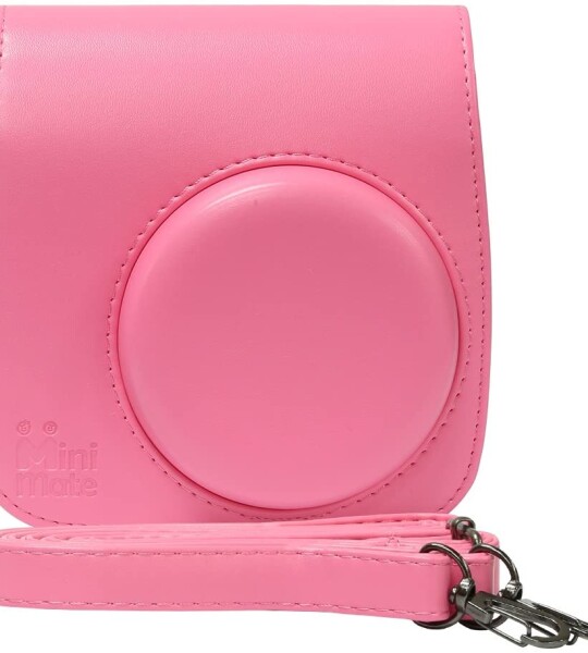 Instax Mini 9 Instant Kids Camera Flamingo Pink with Custom Case