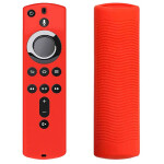 Silicone Cover Case for TV Remote Red & Blue