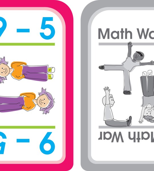 School Zone  Math War Addition & Subtraction Game Cards  Ages 6 and Up Kindergarten 1st Grade 2nd Grade Math Games