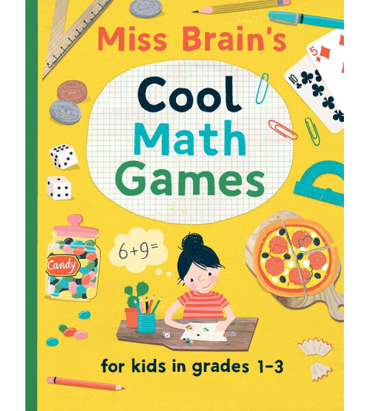 Miss Brain's Cool Math Games for kids in grades 1-3