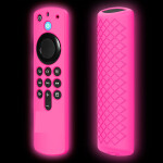 Pink Case Voice Remote Silicone Protector Skin Sleeve Glow in Dark for Women