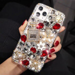 Diamond Cover For iPhone 11 12 Pro Max Xr Xs 8 7 Plus.