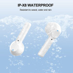Waterproof Wireless Earbuds with USB C Charging Case