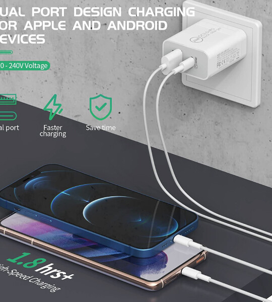 USB C Charger Block Fast Wall Charger for iPhone 13 Pro Max