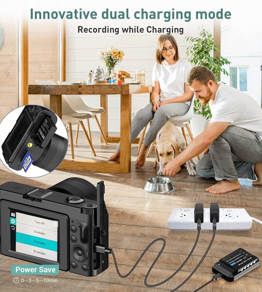 4K Digital Camera Camcorder, WiFi 48MP 60FPS Video Camera with 180° Flip Scree