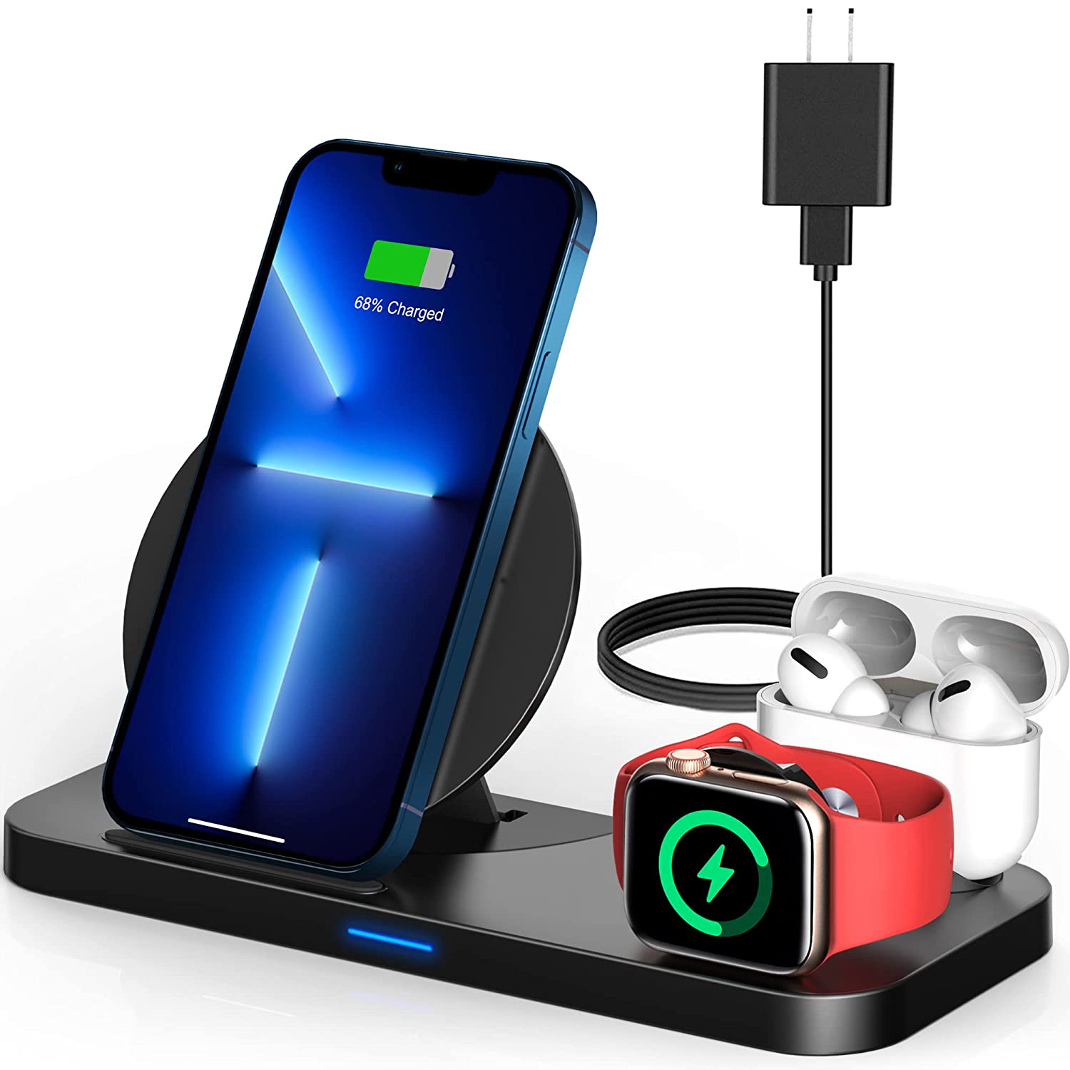 Wireless Charging Station for Multiple Devices Apple
