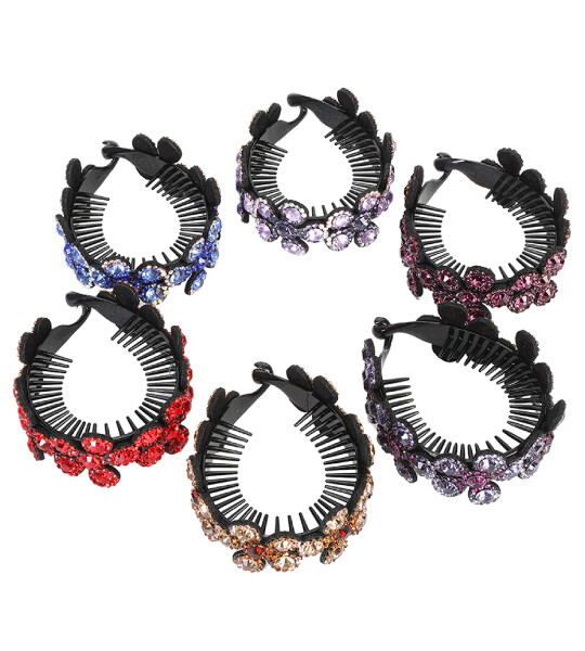 Crystal Rhinestone Hair Claws for Women Hair Clips