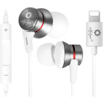 iPhone Lightning Earbuds with Mic Controller Compatible