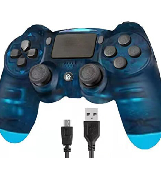 Wireless Controllers Compatible PlayStation 4 for PS4 with Charging Cable
