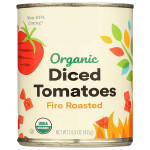 Tomatoes Diced Fire Roasted Organic