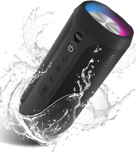 EDUPLINK Portable Bluetooth Speaker Waterproof IPX7 Wireless Speaker with 20W Louder Stereo Sound Outdoor Speakers with