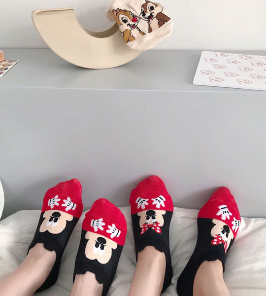 Animal Cartoon Mouse Duck Cotton Socks