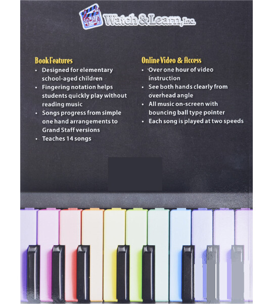 Beginner Piano Lessons for Kids Book with Online Video & Audio Access