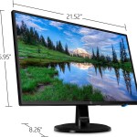 HP 24-inch FHD IPS Monitor with Tilt Adjustment and Anti-glare Panel (24yh, Black)