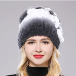 Brand Women Rabbit Fur Hats