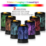 USB Charging Colors LED Lighting Oil lamp Wax for Fragrance Home Decor