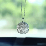 Fashion Bling Bling Diamond Crystal Ball Car Pendant Creative Auto Decoration