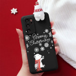 Cartoon Doll Merry Christmas Case For Huawei P Fundas
