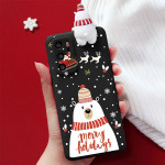 Cartoon Doll Merry Christmas Case For Huawei P Fundas