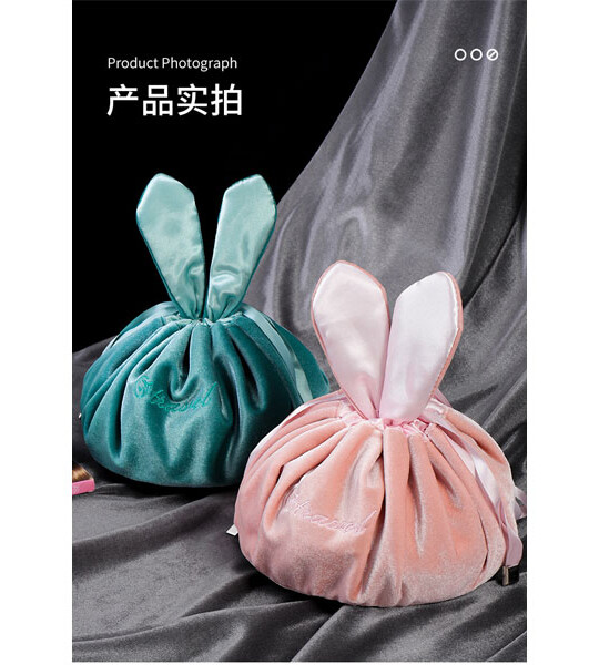 Cosmetic Travel  Rabbit Ears  Hand Bags