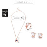 Crystal Trend Set Suit Necklace For Women Fashion