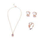 Crystal Trend Set Suit Necklace For Women Fashion